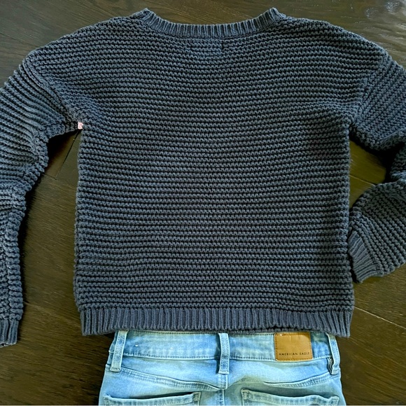 Abercrombie striped cotton crew neck sweater, XS - Picture 6 of 7